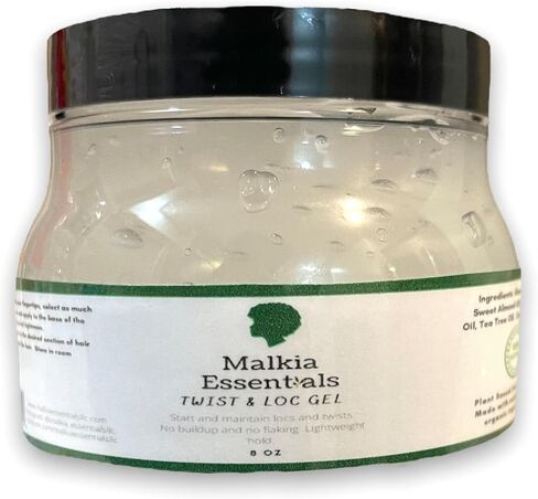 جل نباتي لوك للشعر الطبيعي، جل لوك وتويست لإعادة اللف، جل لوك للمبتدئين، بدون تراكم، جل الصبار، أسود مملوك in Kuwait