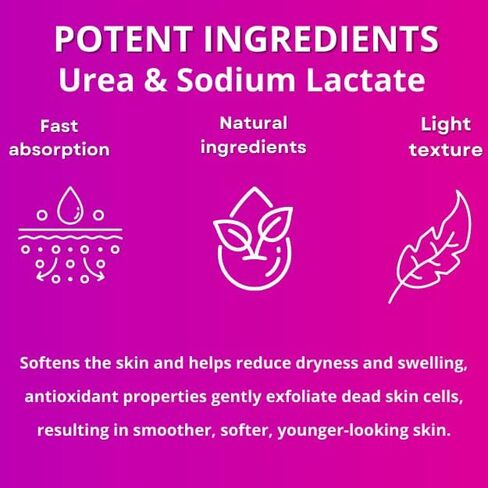 Foot Cream, Cracked Heel Repair, Foot Cream for dry cracked heels and feet, Dry feet, Foot care cream with Urea and Lactic acid. cracked heel tcream, Improve the appearance of your heels in Saudi Arabia