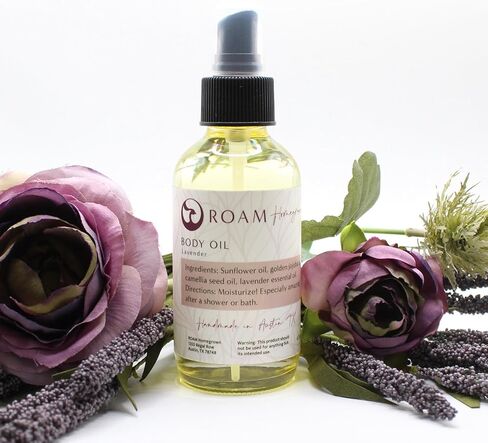 سلة هدايا للنساء - مجموعة هدايا سبا فاخرة برائحة اللافندر مكونة من 7 قطع تمثل هدية رائعة للأم والأخت والزوجة والصديق in Kuwait