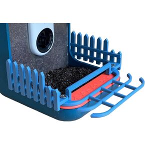Perch and Fence Accessory Package, Compatible With Bird Buddy Bird Feeder in Blue in Saudi Arabia