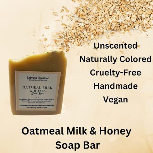 Sea Moss Soap 2 bars| Handmade| For All Skin Types Acne, Eczema, Psoriasis | Shea Butter, All Natural, Body and Face, Dr. Sebi Inspired, Vegan, Gluten Free, Men & Women, Moisturizing, Essential Oils in Saudi Arabia