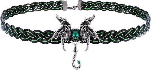 Dragon Circlet Viking Crown - Blue Renaissance Celtic Headpiece Medieval Cosplay Costume Headband Crystal Balck Sword Elf Tiara Fairy Circlet Accessories for Halloween Party in Kuwait