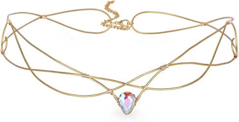 Fairy Elf Crown Handmade Cross Jewelry Circlet Headband Medieval Viking Tiara Renaissance Headpiece Cosplay Wreath in Kuwait