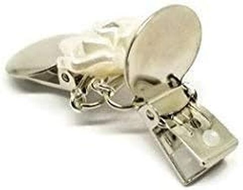 Clothes Clip – Cinch Together Your Dress, Sweater, Cardigan or Other Clothing - Handmade White Rose Design in Kuwait