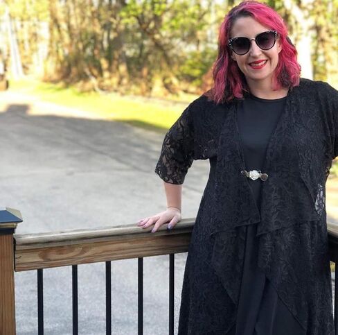 Clothes Clip – Cinch Together Your Dress, Sweater, Cardigan or Other Clothing - Handmade White Rose Design in Kuwait