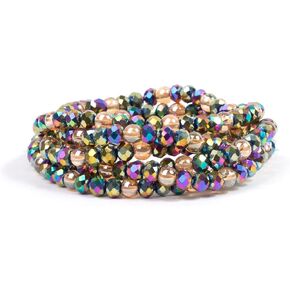 Crystal Waist Beads, African Waist Chain, Stylish Waist Beads for Women, Waist Beads for Weight Loss and Cultural Expression, Easy Tie-on and Self-Adjustable, 44-45 Inches, Crystal 2 - Maddiemayshop in Saudi Arabia