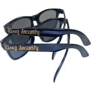 نظارات شمسية Ring Security، نظارات شمسية للأولاد، Will You Be My Ring Bearer، هدية حامل الخاتم، هدايا اقتراح حامل الخاتم للأولاد الصغار (زوجان)