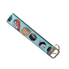 معصم سوشي لذيذ، جولي إن جي ستوديو مصنوع يدويًا، طبق ياباني مفتاح فوب، سلسلة مفاتيح طعام كرتونية للسيارة in Kuwait