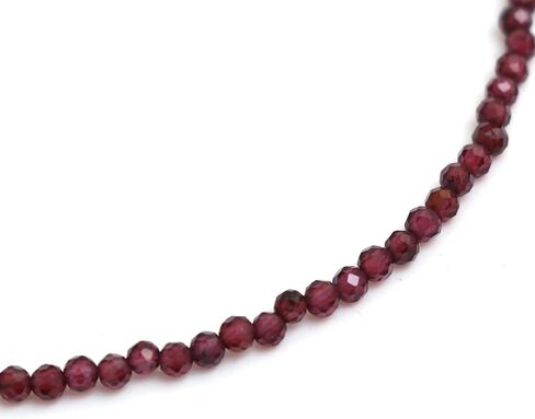 Gempires Black Tourmaline Anklet for Women, Tourmaline Beads, Handmade Anklets, Healing Crystal Anklets for Women, Silver Plated Adjustable Chain 9 inches (2 inch extender) in Kuwait