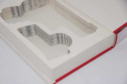 Glock 19 / 23 Gun Storage Book Safe - Hollow Hidden Security Box Case - Made From Real Book in Saudi Arabia