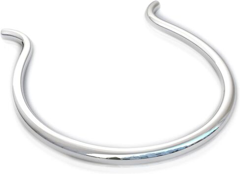 Fake Septum Ring 20 Gauge 925 Silver - Thin Flase Septum Hoop 3mm White Opal 20g Hypoallergenic - Faux Septum Hoop No Piercing Needed - Sterling Silver Septum Cuff - Handmade Clip On Septum Rings in Saudi Arabia