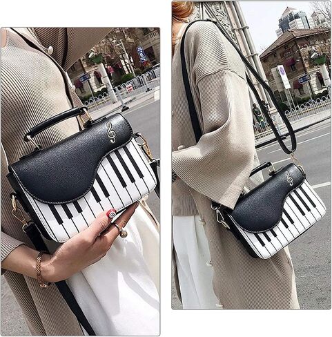 محفظة كتف Essenburg Piano Design من جلد البولي يوريثان in Saudi Arabia