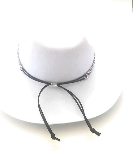 Pink Crystal Rhinestone Cowgirl Hat Band Jewelry Adjustable Size Hat Not Included in Saudi Arabia