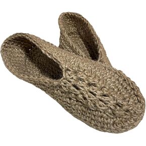 Hemp Hand knit Socks Slippers Men's-Women's-Unisex-Hemp home socks-slippers shoes (5.5 Women/4.5 Men) in Saudi Arabia