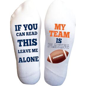 Football Socks Custom Sports Apparel Personalized Gifts for Men and Women