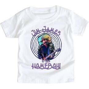 تي شيرت My Morning Jacket 4T Kid Fan Art Jim James is my Homeboy Baby تي شيرت رائع لموسيقى الروك آند رول للشباب الصغار هدية الحفل الأول JIMJ4TSS in Kuwait