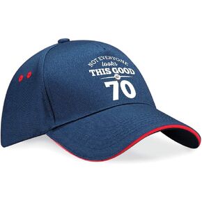 هدية عيد الميلاد السبعين قبعة بيسبول فكرة 70 هدية تذكار للنساء والرجال السبعين in Kuwait