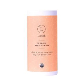 Lizush Organic Calming Baby Oil - 4 oz. Massage Oil with Soothing Calendula, Lavender, and Jojoba Oil - Baby Essentials to Nurture and Protect Skin in Kuwait