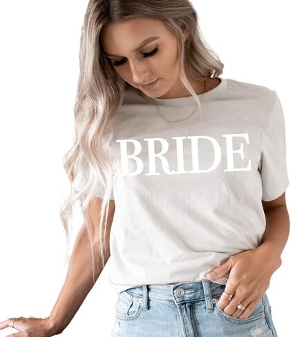 Bride Sweatshirt, Engagement gift, Future Mrs Sweatshirt, Bride to be Gift, Embossed Bachelorette Gift, New Mrs, Fiancee Gift, Newly Engaged (M, White) in Kuwait