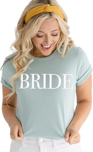 Bride Sweatshirt, Engagement gift, Future Mrs Sweatshirt, Bride to be Gift, Embossed Bachelorette Gift, New Mrs, Fiancee Gift, Newly Engaged (M, White) in Kuwait