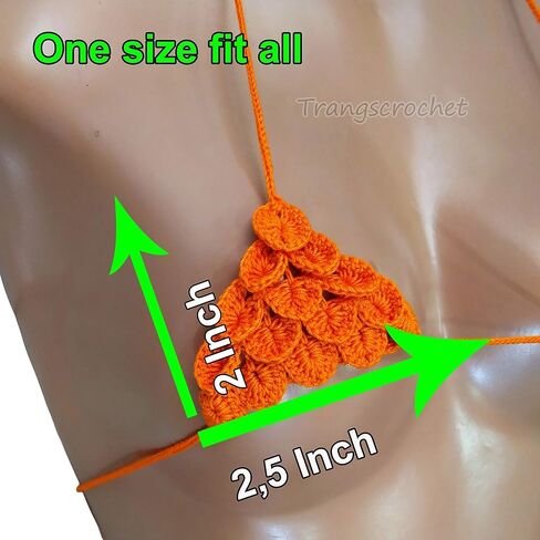 Crochet extreme micro g-string bikini Micro bikinis for women sexy extreme see through in Saudi Arabia