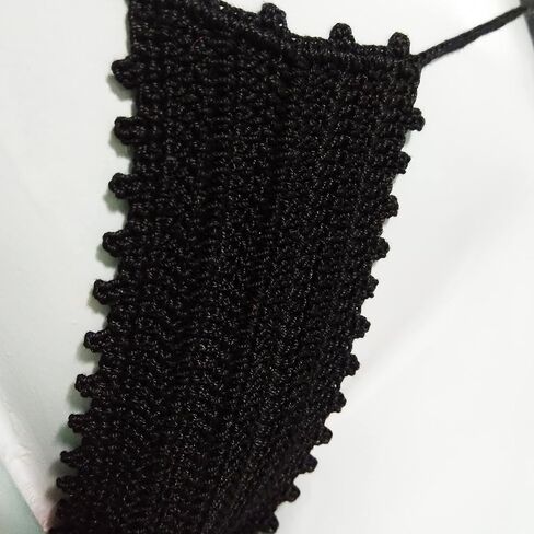 Extreme micro bikini bottom Black Crochet micro thong bikini bottoms G-string thong in Saudi Arabia