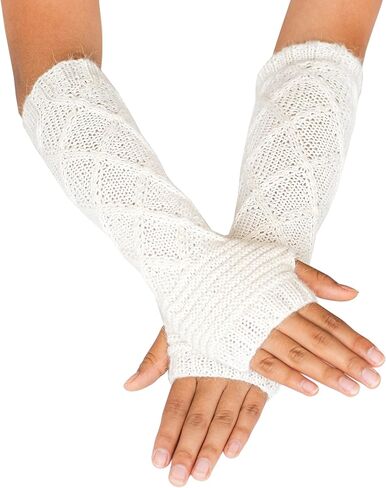Peruvian 100% Alpaca wool wrist warmers | fingerless Alpaca gloves for women's, ladies | wrist warmers mittens | Unique Gifts in Saudi Arabia