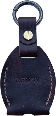 Handmade Key chain Leather Protective Key Holder Large Capacity Protective Case Key sleeve key fob case (Black) in Kuwait