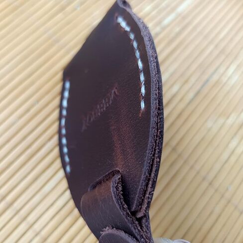 Handmade Key chain Leather Protective Key Holder Large Capacity Protective Case Key sleeve key fob case (Black) in Kuwait