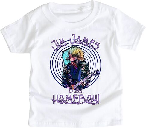 تي شيرت My Morning Jacket 4T Kid Fan Art Jim James is my Homeboy Baby تي شيرت رائع لموسيقى الروك آند رول للشباب الصغار هدية الحفل الأول JIMJ4TSS in Kuwait