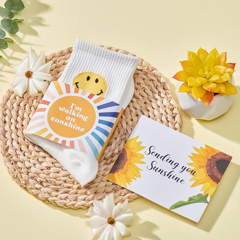 Birthday Gifts for Women Sunflower Gifts Sunshine Gifts Baskets for Women Gifts for Friends Female Self Care Package Thinking of You Gift Box for Her Sister Boss Lady Inspirational Get Well Soon Gifts in Kuwait