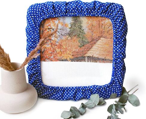 Embroidery grime guard 8x8 cross stitch qsnap cover 8 x 8 cross stitch accessories project storage ideas (For qsnap 8×8 in) in Saudi Arabia