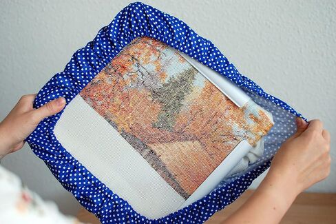 Embroidery grime guard 8x8 cross stitch qsnap cover 8 x 8 cross stitch accessories project storage ideas (For qsnap 8×8 in) in Saudi Arabia