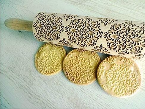 رقاقات الثلج النقش شوبك الليزر محفورة العجين الأسطوانة لعيد الميلاد الزنجبيل in Kuwait