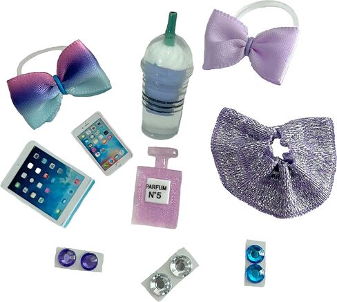 Pet Shop Accessories LPS 10 PC Lot Bow Skirt Clothes CAT NOT Included … in Saudi Arabia