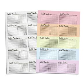 ملصقات تعقب العادة للمجلات والمخططين in Kuwait