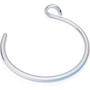 Tiny Gold Faux Nose Ring - clip on nose hoop - 20 Gauge 14k Gold Filled clip on Nose Piercing hoop in Kuwait