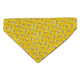Sparkly Bumble Bee's Over the Collar Dog Bandana That Slips onto Their Existing Collar Size Extra Large in Kuwait