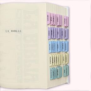 PEZ DE PAPEL Pestañas para Biblia Católica، en español. علامات الكتاب المقدس الكاثوليكية، باللغة الإسبانية (الأزرق والرمادي) in Saudi Arabia