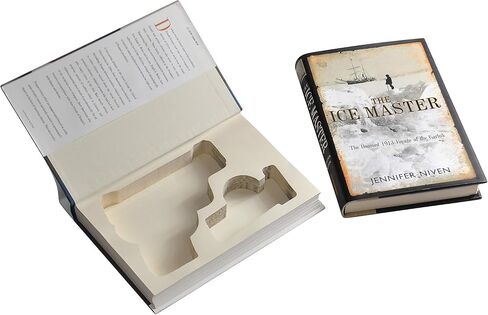 Smith and Wesson M&P Shield 9mm / 380 Gun Storage Book Safe - علبة صندوق الأمان المخفية المجوفة - مصنوعة من كتاب حقيقي in Saudi Arabia