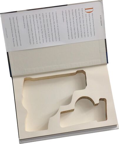 Smith and Wesson M&P Shield 9mm / 380 Gun Storage Book Safe - علبة صندوق الأمان المخفية المجوفة - مصنوعة من كتاب حقيقي in Saudi Arabia