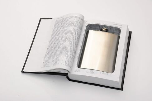 Book of Mormon Book Safe w/ 8oz Hidden Flask - Funny Gift - Genuine with Real Pages - Pearl of Great Price - Secret Hollow Diversion Storage in Saudi Arabia
