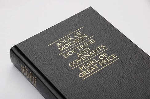 Book of Mormon Book Safe w/ 8oz Hidden Flask - Funny Gift - Genuine with Real Pages - Pearl of Great Price - Secret Hollow Diversion Storage in Saudi Arabia