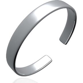 Black Toe Ring - Comfortable Cute Flat Toe Ring For Teens and Woman - Hypoallergenic 925 Black Silver Rings - Simple Toe Ring