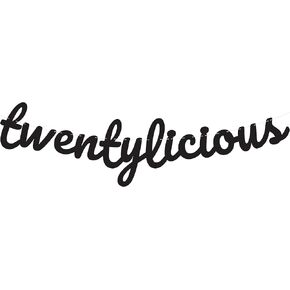 Twentylicious، لافتة عيد الميلاد العشرين، زينة عيد الميلاد العشرين، لافتة Twentylicious، عشرين، ديكور الحفلات in Kuwait