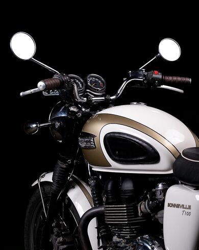 Trip Machine Company Leather Motorcycle Grips Wrap Tobacco Brown in Saudi Arabia