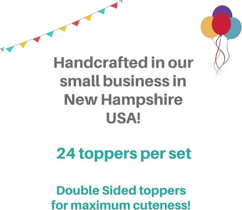 أغطية كب كيك مرساة - أغطية مرساة كلاسيكية باللون الأزرق الداكن - اختيارات الحفلات - أعواد الطعام - ديكورات الحفلات البحرية (مجموعة من 24 قطعة) in Kuwait