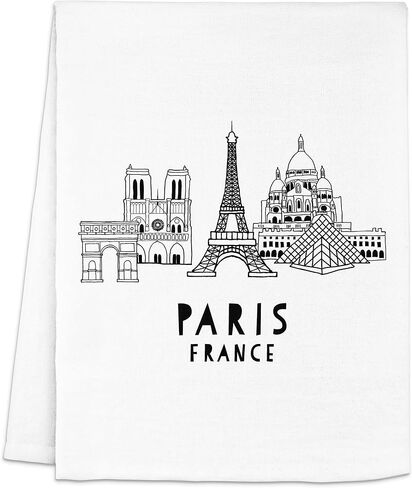 Moonlight Makers Kitchen Towels, Los Angeles Skyline, Flour Sack Dish Towel, Farmhouse Home Decor, Bar Tea Towels, Gray Dish Towel in Kuwait