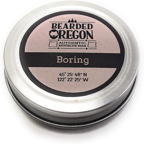 شمع الشارب الملتحي من أوريغون - رائحة مملة، 1 أونصة - غير معطر - جميع المكونات الطبيعية، أشكال الشارب، ثبات قوي للغاية in Kuwait