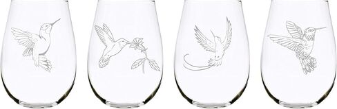 C M Hummingbird stemless wine glass (set of 4) in Saudi Arabia